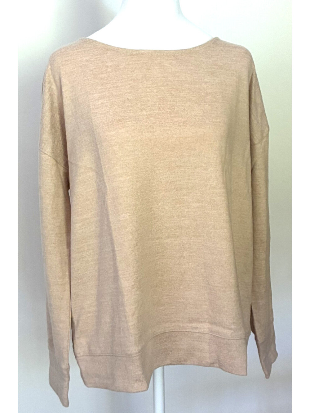 Haven Well Within Women's Knit Lounge Sweater M Beige Soft Relaxed NWT (5 Sizes)